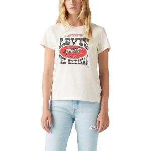 imageLevis Womens Perfect Crewneck Tee Shirt Also Available in PlusSugar Swizzle
