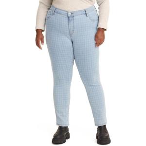 imageLevis Womens Plus Size 721 High Rise Skinny JeansLapis Spree  Light Indigo