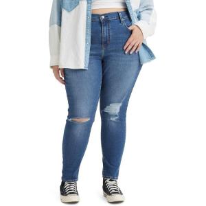 imageLevis Womens Plus Size 721 High Rise Skinny JeansStraight Through