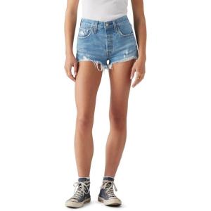 imageLevis Womens Premium 501 Original Shorts Also Available in PlusAthens Mid Short  Medum Indigo