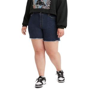 imageLevis Womens Premium 501 Original Shorts Also Available in PlusNew Salsa Center  Dark Indigo