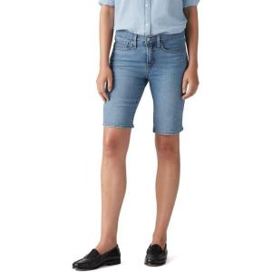 imageLevis Womens Shaping Bermuda Shorts Also Available in PlusCamp Denim
