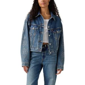 imageLevis Womens Shrunken 90s No Pleat TruckerNew Solargenic Non Stretch