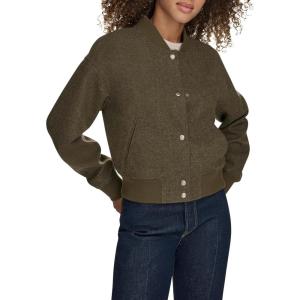 imageLevis Womens Varsity Bomber JacketOlive Wool Blend