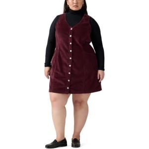 imageLevis Womens Vianna Vest DressNew Merlot Corduroy