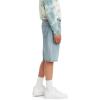 imageLevis Mens 569 Loose Straight Denim ShortsLight Run  Light Indigo