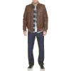 imageLevis Mens Faux Leather Aviator Bomber Jacket Regular ampamp Big ampamp Tall SizesEarthSherpa Lined