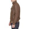 imageLevis Mens Faux Leather Aviator Bomber Jacket Regular ampamp Big ampamp Tall SizesEarthSherpa Lined