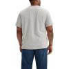 imageLevis Mens Graphic Tee Also Available in Big ampamp Tall501 Logo Outline Midtone Heather Grey