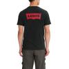 imageLevis Mens Graphic Tee Also Available in Big ampamp TallCore Caviar
