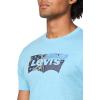 imageLevis Mens Graphic Tee Also Available in Big ampamp TallNew Bandana Bw Sky Blue