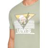 imageLevis Mens Graphic Tee Also Available in Big ampamp TallNew Cacti Desert Green