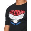 imageLevis Mens Graphic Tee Also Available in Big ampamp TallNew Chico Black