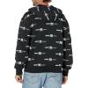 imageLevis Mens Seasonal Zip Up HoodieLevis Triple Logo Caviar Print