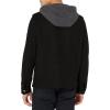 imageLevis Mens Wool Blend Hooded Military Jacket Regular ampamp Big ampamp Tall SizesBlack