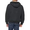 imageLevis Mens Workwear Cotton Canvas Hooded Bomber Jacket Regular ampamp Big ampamp Tall SizesBlack Welt Pockets Sherpa