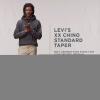 imageLevis Mens Xx Standard Tapered Chino Pants Also Available in Big ampamp TallMineral Black  Stretch Twill