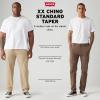 imageLevis Mens Xx Standard Tapered Chino Pants Also Available in Big ampamp TallOlive Night  Stretch Twill
