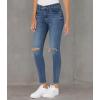 imageLevis Womens 720 High Rise Super Skinny JeansDark Indigo Destructed