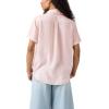 imageLevis Womens Darlene ShortSleeve ShirtNew Bibi Stripe Peachskin