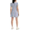 imageLevis Womens Delaney Short Sleeve Mini Dress Also Available in PlusNew Tapestry Floral Lavender Blue