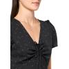 imageLevis Womens Delaney Short Sleeve Mini Dress Also Available in PlusVirgo Ditsy Caviar
