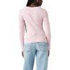 imageLevis Womens Hayes LongSleeve Tee Also Available in PlusSaddle Stripe Bright White