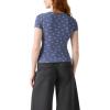 imageLevis Womens Hayes ShortSleeve TShirt Also Available in PlusNew Lydia Tossed Floral Blue