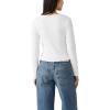 imageLevis Womens Muse Long Sleeve Tee ShirtNew White