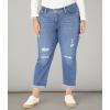 imageLevis Womens New Boyfriend Jeans Also Available in PlusIndigo Worn in