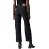 imageLevis Womens Ribcage Straight Ankle JeansNew Let Me Shimmer Stretch