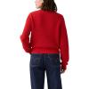 imageLevis Womens Snowflake Crew PulloverNew Anneli Geo True Red