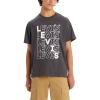 imageLevis Mens Graphic Tee Also Available in Big ampamp TallNew Ssnl Stairstep Hl Logo Black Oyster