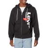 imageLevis Mens Seasonal Zip Up HoodieCaviar Graphic