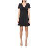 imageLevis Womens Delaney Short Sleeve Mini Dress Also Available in PlusVirgo Ditsy Caviar