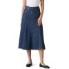 imageLevis Womens Fit and Flare SkirtNew Ninth Life Stonewash Non Stretch
