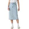 imageLevis Womens HighRise Slit SkirtNew Intense Subject Non Stretch
