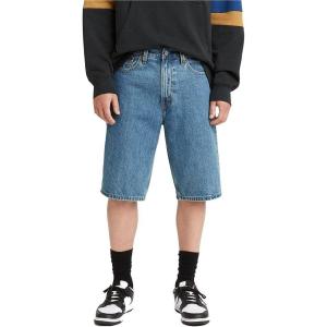 imageLevis Mens 569 Loose Straight Denim ShortsNew Medium Score  Medium Indigo