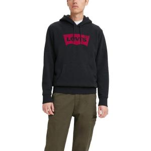 imageLevis Mens Graphic Hoodie Available in Big ampamp TallJet Black