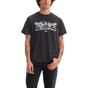 imageLevis Mens Graphic Tee Also Available in Big ampamp TallMinimalistic Caviar