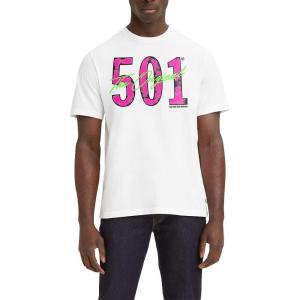 imageLevis Mens Graphic Tee Also Available in Big ampamp TallNew 501 Original White Graphic