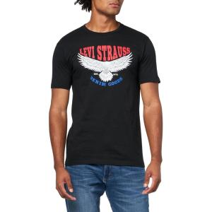 imageLevis Mens Graphic Tee Also Available in Big ampamp TallNew Chico Black