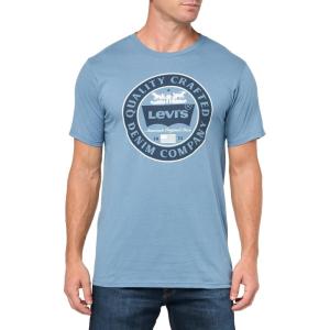 imageLevis Mens Graphic Tee Also Available in Big ampamp TallNew Crest Steel Blue