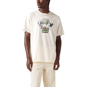 imageLevis Mens Graphic Tee Also Available in Big ampamp TallNew Hear Oatmeal Heather