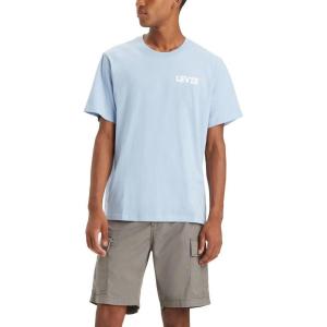 imageLevis Mens Graphic Tee Also Available in Big ampamp TallNew Seasonal Logo Soft Chambray