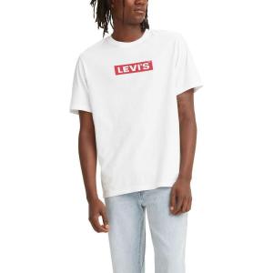 imageLevis Mens Graphic Tee Also Available in Big ampamp TallRelaxed Fit  Boxtab White