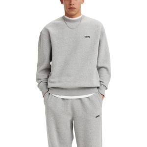 imageLevis Mens Seasonal Crewneck SweatshirtNew Mid Tone Grey Heather