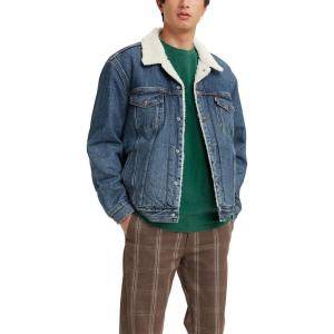 imageLevis Mens Sherpa Lined Trucker Jacket Also Available in Big ampamp TallTelevision