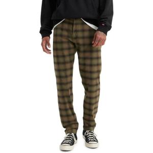 imageLevis Mens Xx Standard Tapered Chino Pants Also Available in Big ampamp TallNew Clyde Plaid Meteorite
