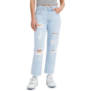 imageLevis Womens 501 Crop JeansIndigo Worn in